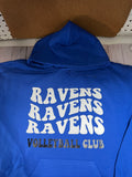 Ravens Word Repeat Hoodie