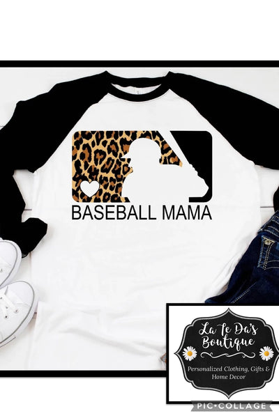 Baseball Mama Raglan