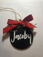 Among Us Personalized Wooden Ornament