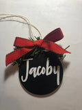 Among Us Personalized Wooden Ornament