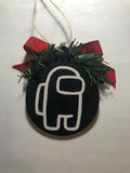 Among Us Personalized Wooden Ornament