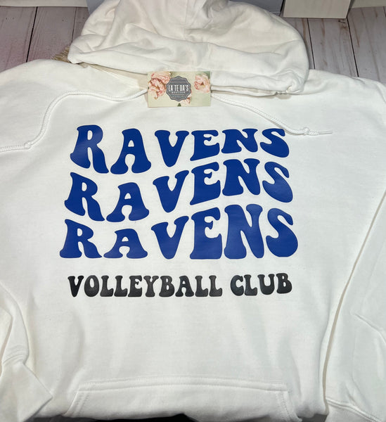 La TE Da’s Boutique Ravens T-Shirt S / White